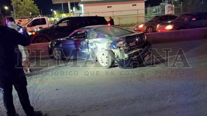 Nuevo Laredo: madre e hija resultan lesionadas en fuerte choque; automovilista ignoró la luz roja