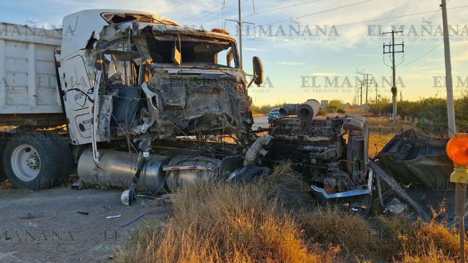 Fuerte accidente en Nuevo Laredo.