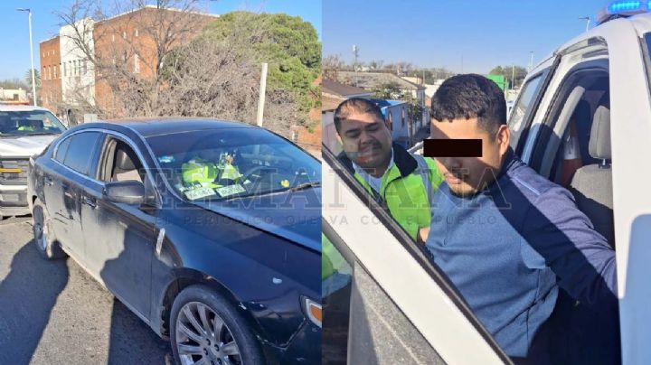 Joven se duerme en auto sobre el Puente González; pensaron que estaba muerto | FOTOS