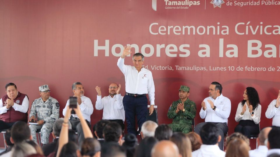 El gobernador de Tamaulipas, Américo Villarreal.