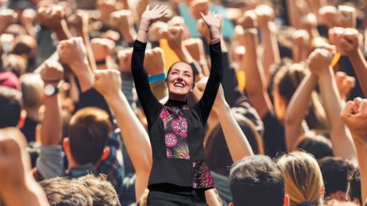 'Primero agradecer por la confianza': aumenta respaldo ciudadano a Claudia Sheinbaum