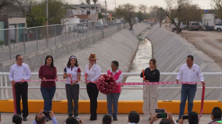 Nuevo Laredo inaugura el Canal Pluvial Concordia para transformar la vida de miles vecinos