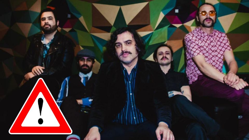 Grupo de rock Enjambre sufre accidente y cancelan concierto este 14 de febrero