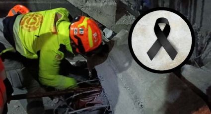 Placa de concreto se derrumba y aplasta a persona; vecinos no pudieron hacer nada para salvarla