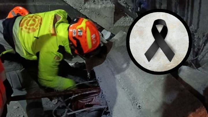 Placa de concreto se derrumba y aplasta a persona; vecinos no pudieron hacer nada para salvarla