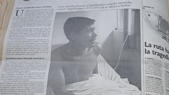 Un sueño mutilado: el infierno de Honduras a Laredo, Texas