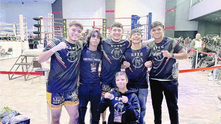 Peleadores de Nuevo Laredo cumplen su misión en el Panamericano de Muay Thai Amateur