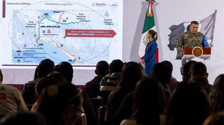 Sheinbaum proyecta conclusión del Corredor Interoceánico para el primer trimestre de 2026