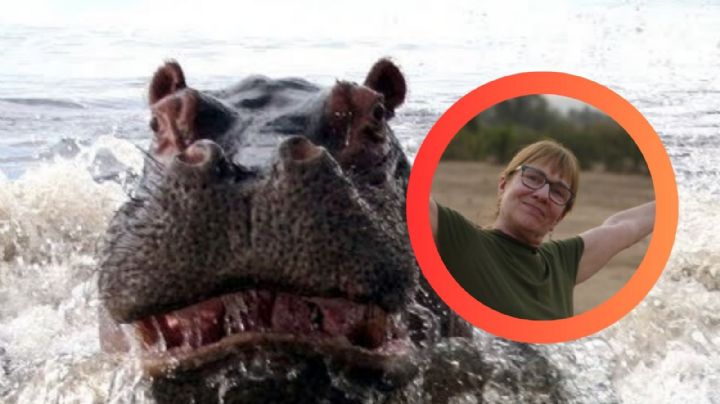 Hipopótamo ataca ferozmente a turista y la mata durante un safari; guías turísticos salen corriendo