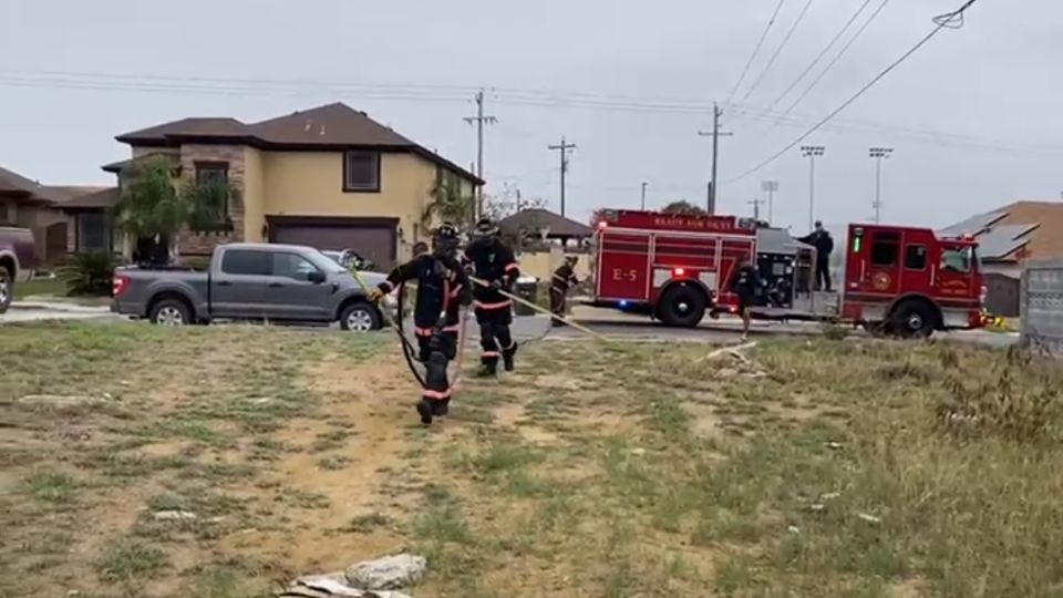 El Departamento de Bomberos se movilizó de forma inmediata.