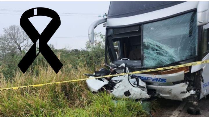 Autobús choca de frente con camioneta y deja 2 muertos en esta carretera de Tamaulipas