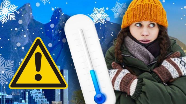 ¡Alerta en Nuevo León!: Frente Frío 28 trae temperaturas bajo cero, lluvias y vientos helados