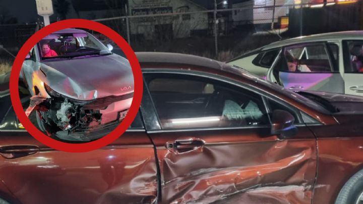 Nuevo Laredo: Gabriela quedó herida tras fuerte choque en la colonia Unidad Nacional; esto pasó