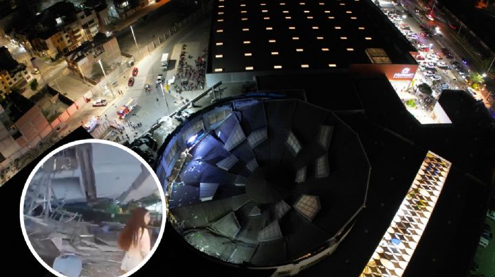 Desplome de techo en centro comercial deja tres muertos y más de 70 heridos | VIDEO