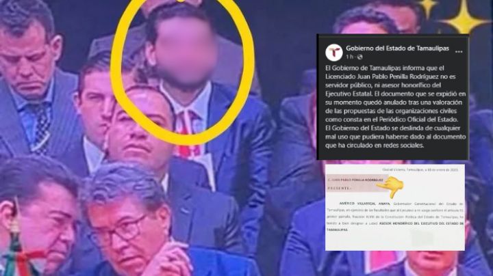 Gobierno de Tamaulipas se deslinda de Juan Pablo Penilla Rodríguez; 'no es servidor público'