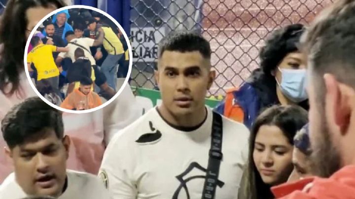 Vetan a aficionado del América que protagonizó pelea dentro de estadio
