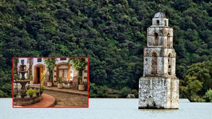 El maravilloso Pueblo Mágico que tiene una iglesia sumergida en un lago