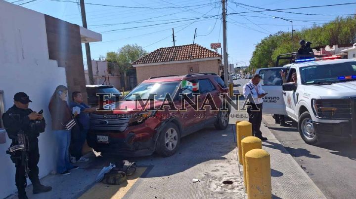Persecución de película en Nuevo Laredo; conductor huía, pero es alcanzado | FOTOS 