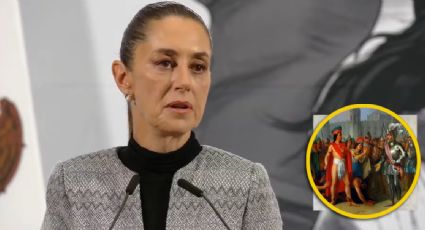 Sheinbaum reitera petición de perdón de la corona española por la conquista a México