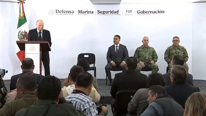 'No fue extradición': Gertz Manero sobre los capos trasladados a Estados Unidos