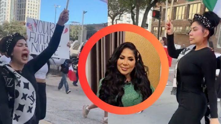 ¿Quién es ‘Muñeca Diamante’, la influencer mexicana que participa en protestas de migrantes en EU?