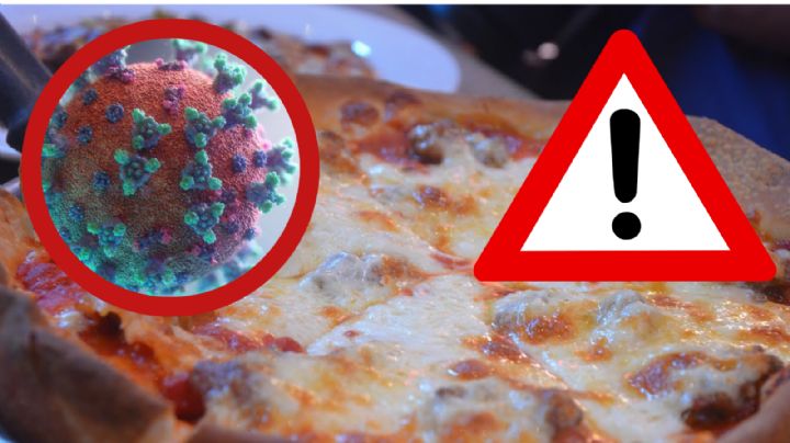 Famosa pizza de queso no debe de comerse por ningún motivo; está contaminada con plástico