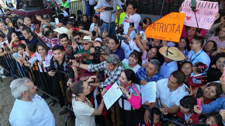 Claudia Sheinbaum anuncia que en marzo empieza programa Cosechando Soberanía en Michoacán