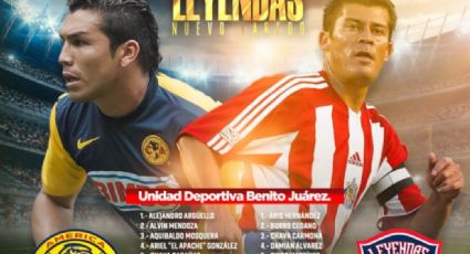 América vs. Chivas en Nuevo Laredo: ¿qué figuras disputarán el juego de leyendas?