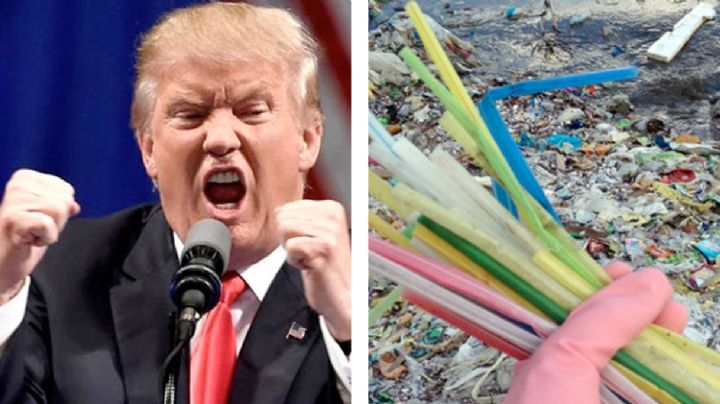No solo a los narcos, Donald Trump busca eliminar popotes ecológicos, quiere puros de plástico