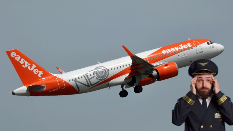 Los pasajeros de la aerolínea EasyJet sufrieron momentos de terror