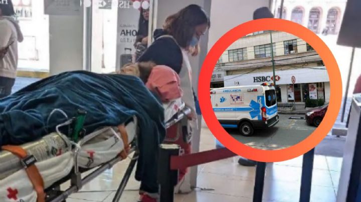 HSBC obliga a abuelita de 80 años a ir en ambulancia a sucursal; este fue el motivo