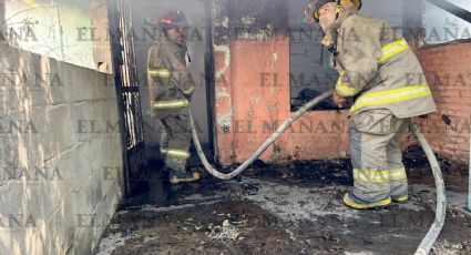 Pánico en Nuevo Laredo por voraz incendio en casa en la colonia Guerrero; es la cuarta vez que pasa