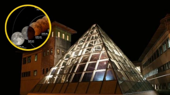 Eclipse lunar total: planetario de la Universidad de TAMIU invita a la comunidad para apreciarlo