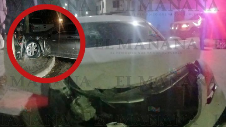 Ruth y Cynthia provocan fuerte encontronazo en la colonia Pancho Villa; autos quedaron destrozados