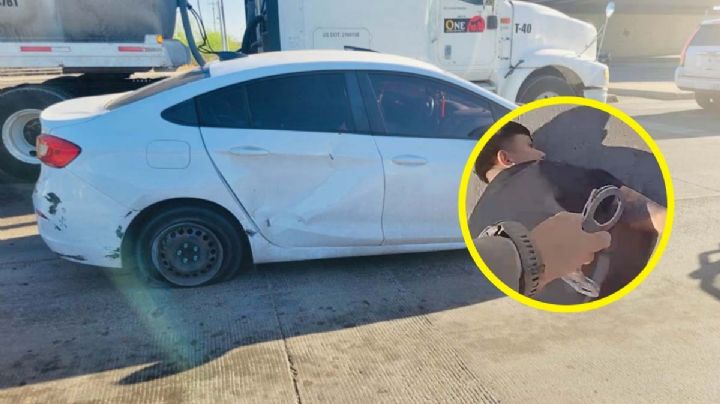 Laredo: Joven que transportaba indocumentados se da a la fuga, pero es alcanzado por la ley | VIDEO