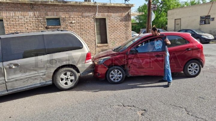 Conductor de DiDi choca contra auto en la colonia Guerrero; le obstruyeron la visibilidad