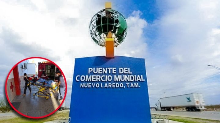 Trailero atropella a mujer en el Puente del Comercio Mundial