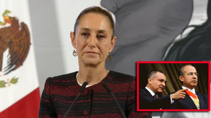 ¿Sheinbaum buscará detención de Felipe Calderón por presunto narcotráfico?