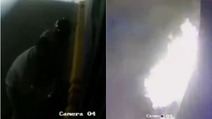 MOMENTO EXACTO en el que incendian el Pollo Loco; ya son cinco sucursales vandalizadas