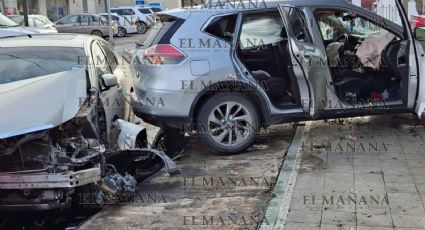 Abuelita y menor quedan lesionados tras ser embestidos brutalmente en la colonia Juárez