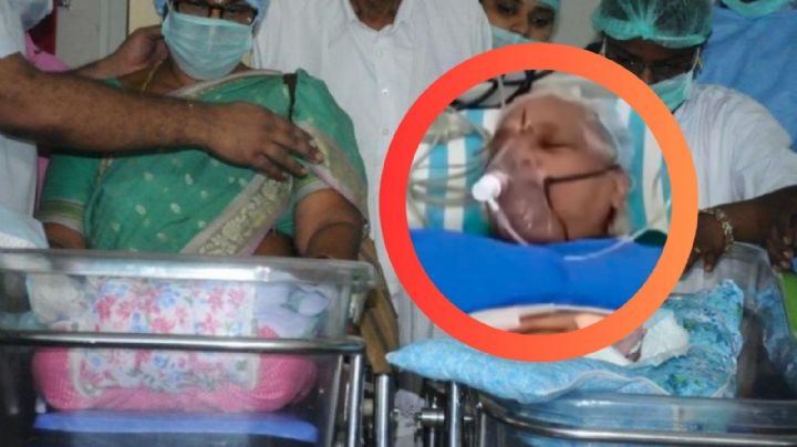 Esta es la historia de la abuelita de 73 años que quedó embarazada tras 57 años de intentos