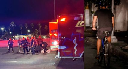 Joven atropellado en Laredo viajaba en bicicleta sobre la I-35; murió en el lugar