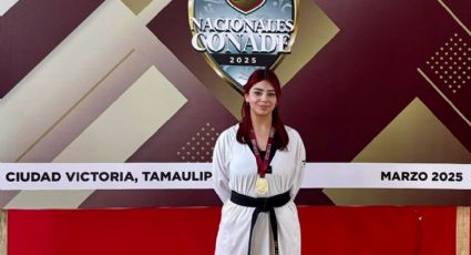 Alumna de la UAT se clasifica en primer lugar al nacional de la CONADE en Taekwondo