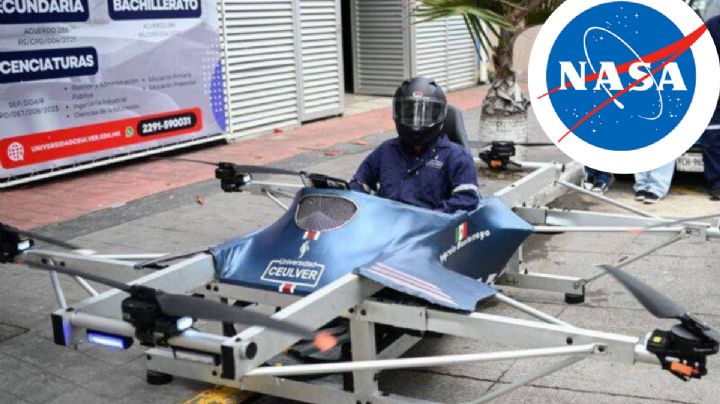 Estudiantes mexicanos presentarán ante la NASA el primer auto volador