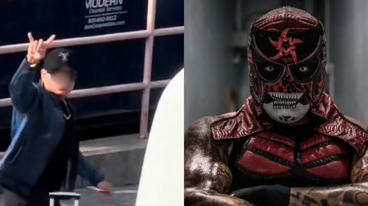 Penta Zero Miedo es captado sin máscara; ¿se trata realmente del luchador? | VIDEO