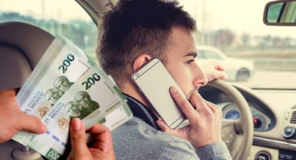 ¿De cuánto es la multa por usar el teléfono celular mientras manejas?; esto dicen las leyes