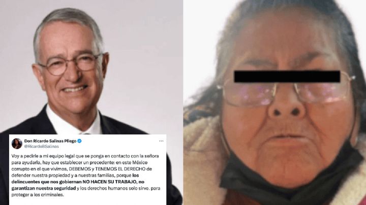Ricardo Salinas ofrece ayuda a doña Carlota; buscará sacarla de la cárcel