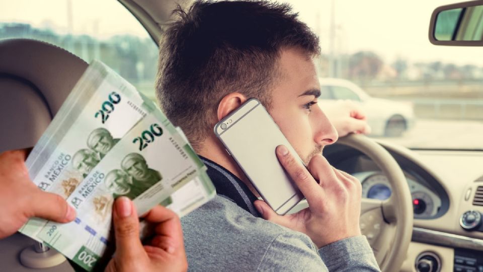 ¿De cuánto es la multa por usar el teléfono mientras conduces?