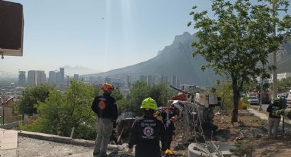 Muere aplastado chofer de camión revolvedora tras quedarse sin frenos y chocar a 5 autos