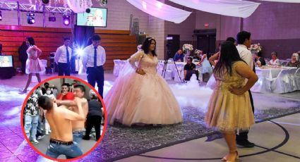 Conflicto amoroso acaba con fiesta de XV años; varias personas resultaron lesionadas